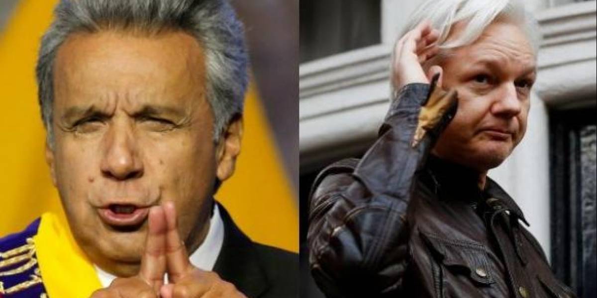¿El fin de Assange en la embajada de Ecuador? Lenin Moreno habla sobre el caso