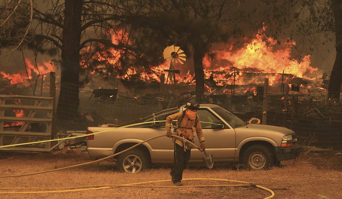 incendio California Nasa