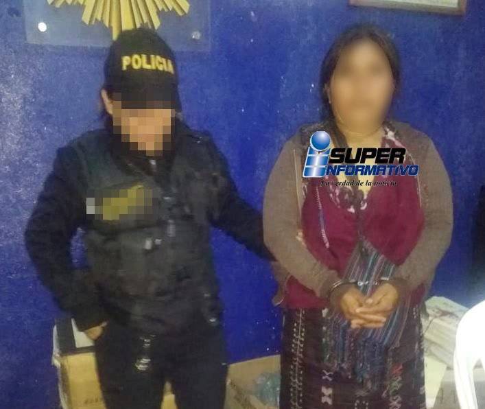 capturada por matar a su esposo en Huehuetenango