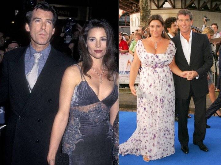 Pierce Brosnan y Keely Shaye Smith