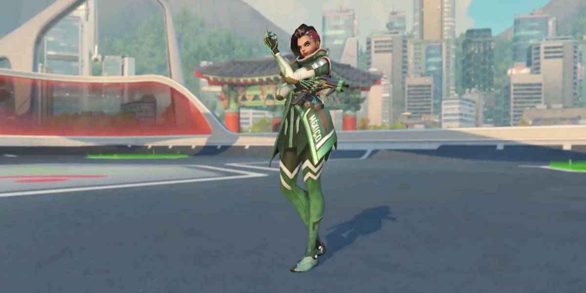 Overwatch: Sombra tendrá un skin con diseño de Mexico para los Juegos de Verano