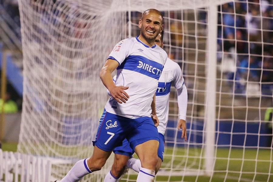 El delantero Sebastián Sáez fue el único refuerzo de la UC para el segundo semestre de 2018 / Foto: Agencia UNO