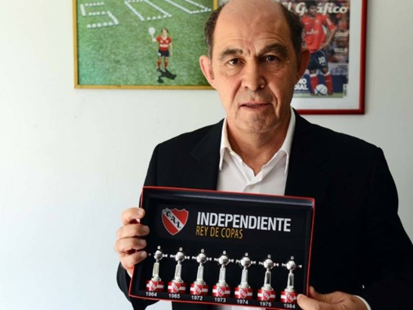 Bochini, ganador de 5 títulos de Libertadores con Independiente / Foto: pasionfutbol.com