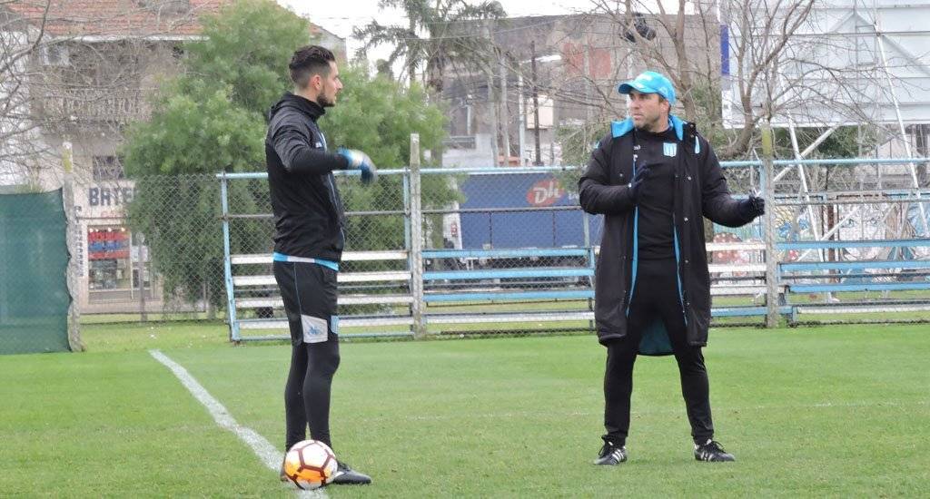 Gabriel Arias se ha ganado la confianza del DT Eduardo Coudet para arrancar como titular su aventura en Racing Club / Foto: Twitter