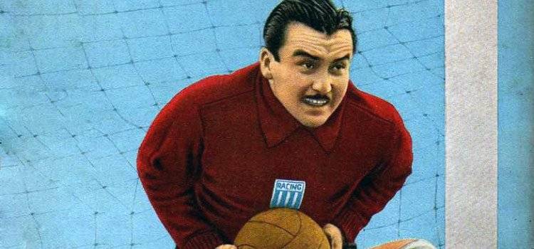 El Sapo Livingstone es considerado como un ídolo en Racing, pese a que sólo jugó un año / Foto: Sitio oficial Racing
