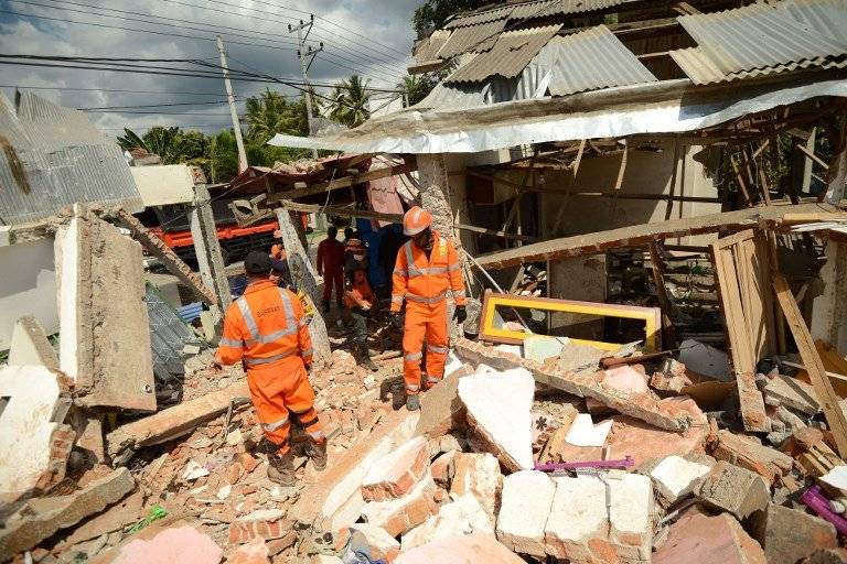 Terremoto en Indonesia