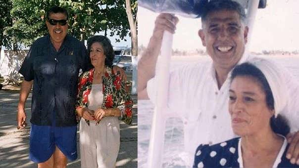 Consuelo de los Reyes Medellín y Rubén Aguirre
