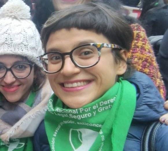 Natalia Saralegui, miembro de Women’s March Buenos Aires