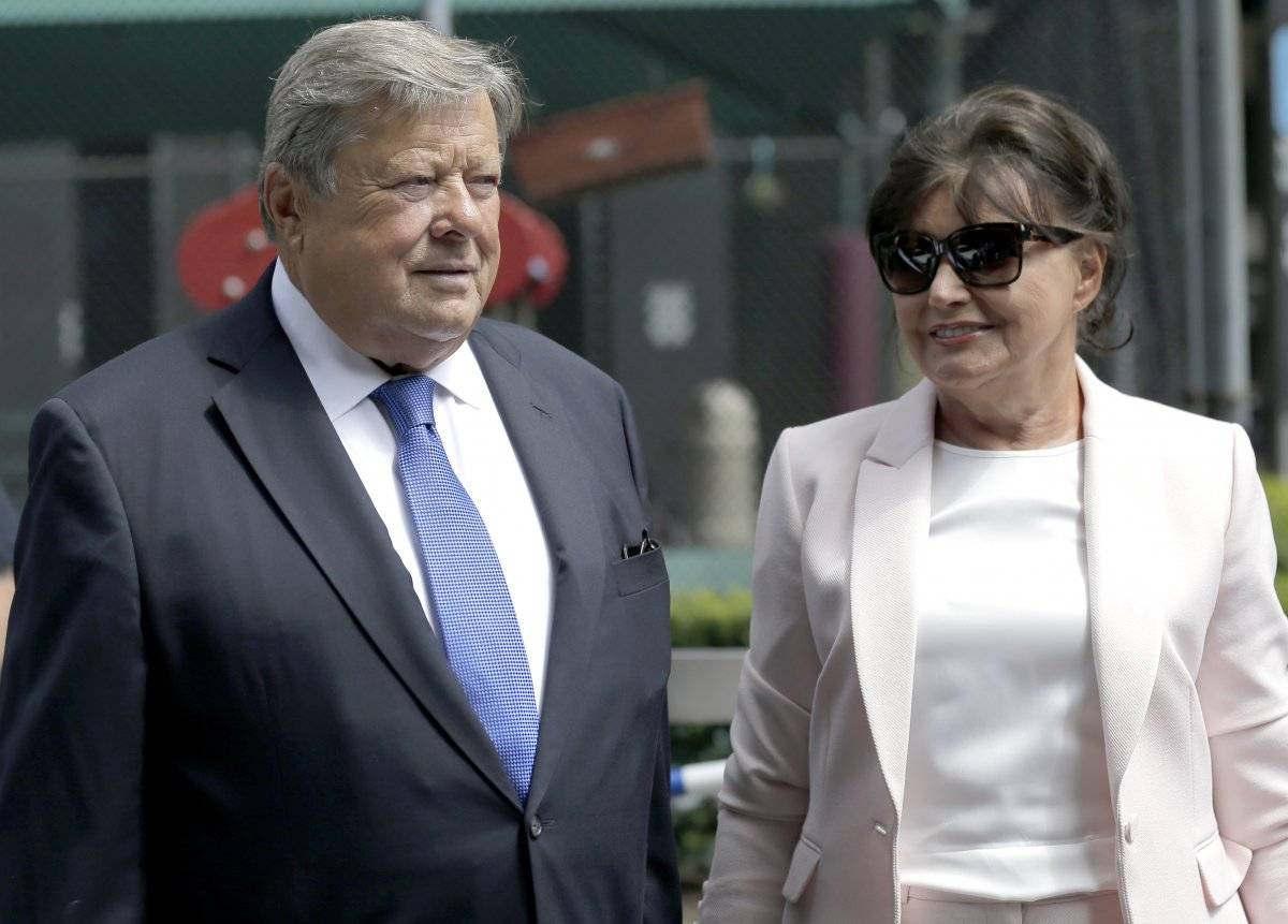 Viktor y Amalija Knavs, padres de la primera dama de EU