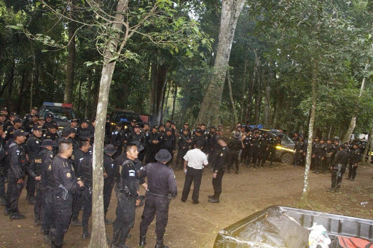áreas recuperadas en el Parque Nacional Laguna del Tigre
