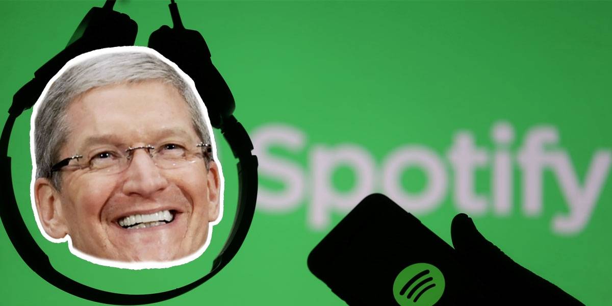 Tim Cook se declara en contra de Spotify, sus algoritmos y recomendaciones