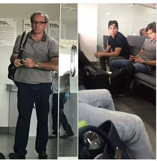 Circulan en redes sociales fotos de involucrados en agresión a guardias en Guayaquil saliendo del país