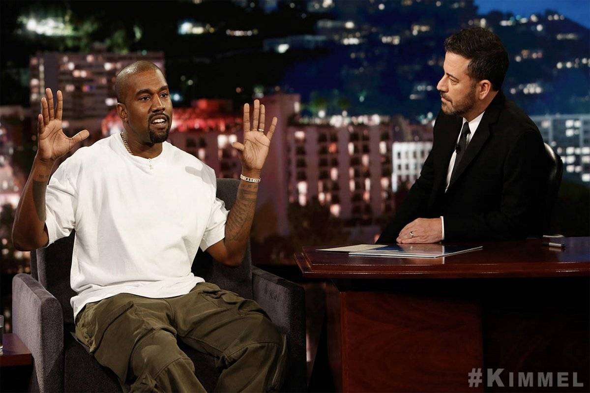 Jimmy Kimmel Kanye West