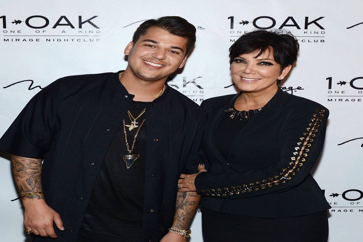 Rob Kardashian Kris Jenner