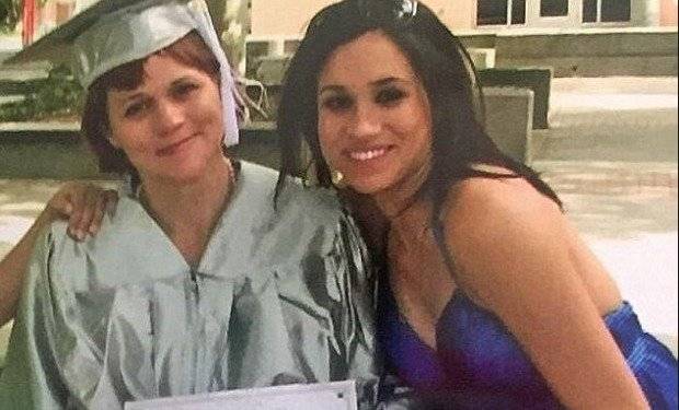 Meghan Markle y su hermana Samantha