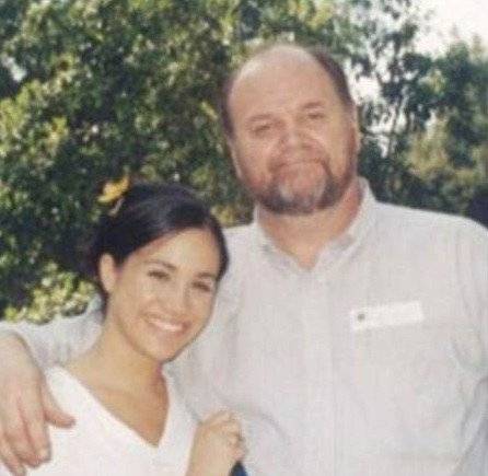 Meghan y su hermano Thomas