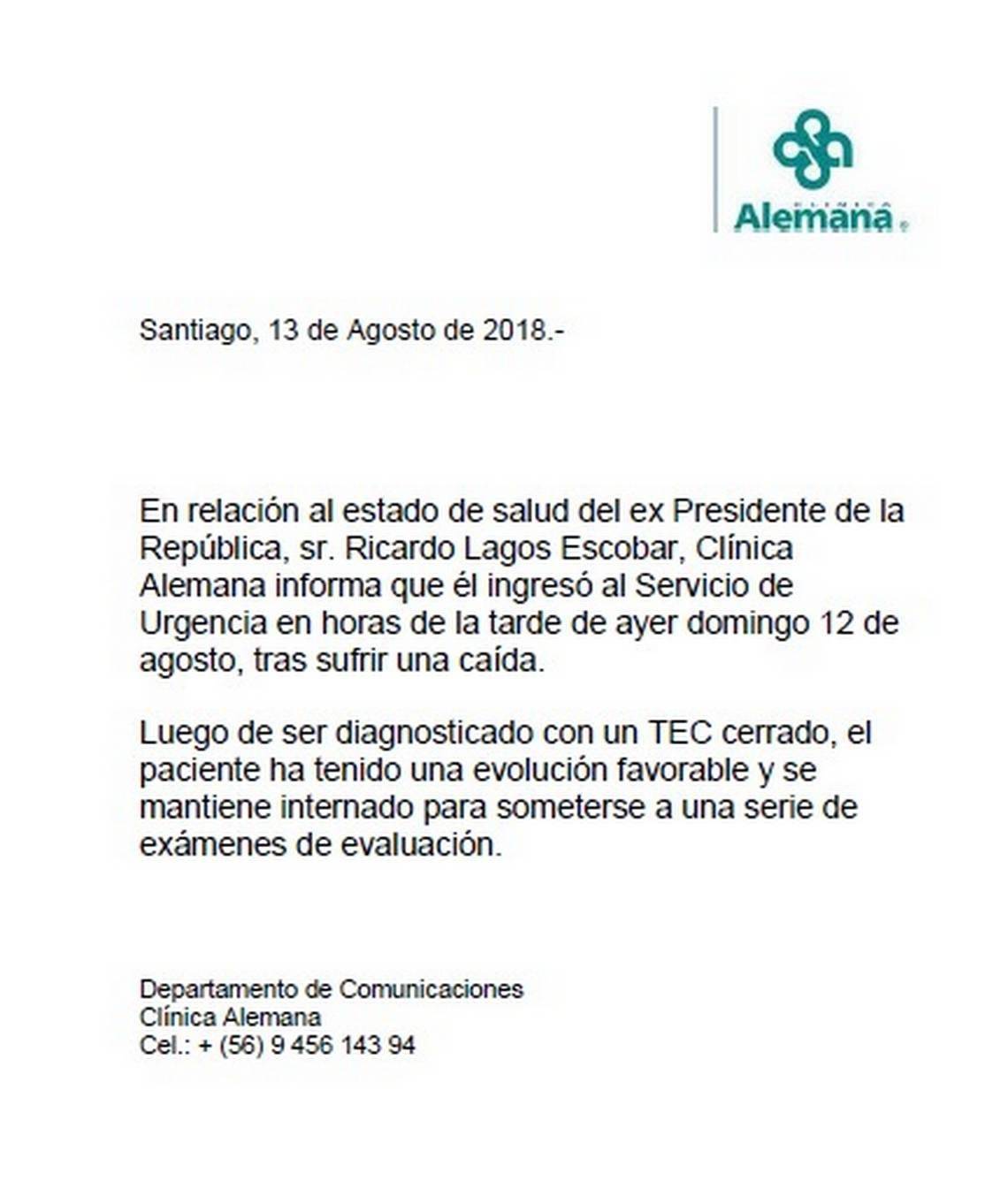 Comunicado