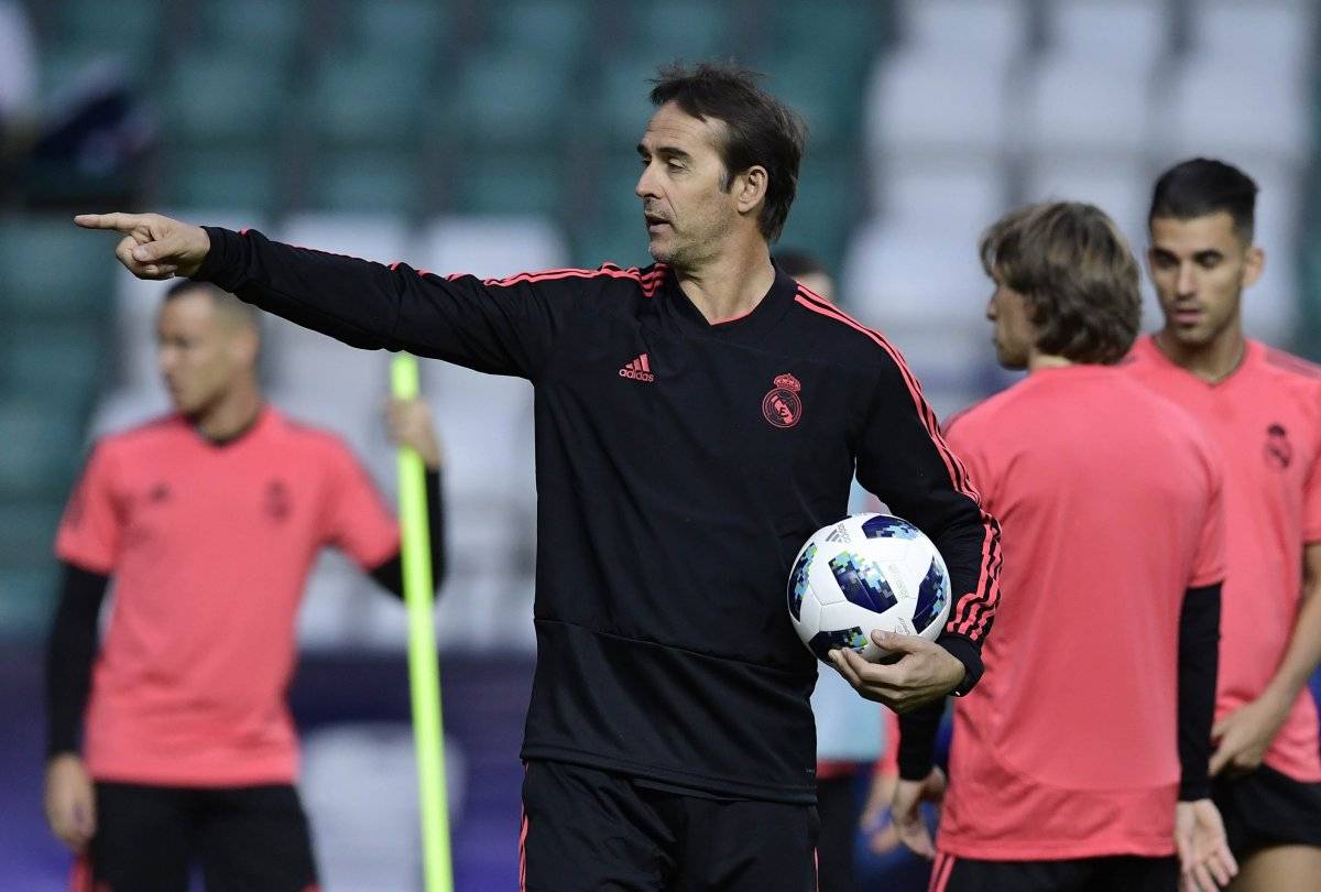 Lopetegui tiene su primer desafío como técnico del Madrid