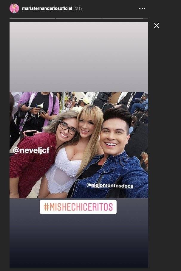 Instaram María Fernanda Ríos