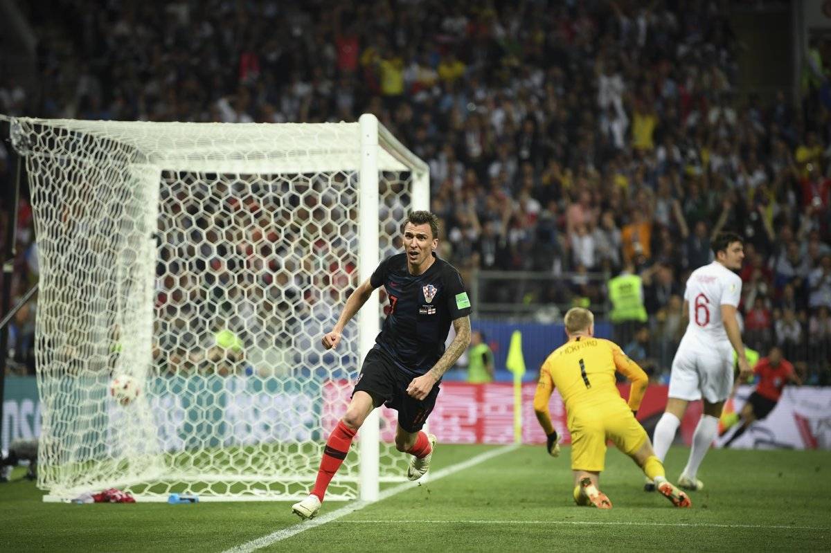 Mandzukic anotó un gol en el Mundial de Rusia