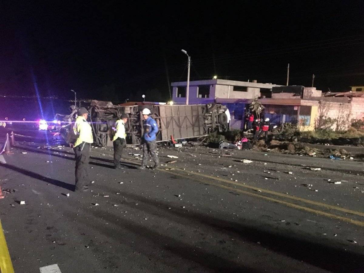 Revelan causa de accidente en Papallacta