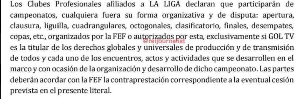 Se revela cláusula contractual que impediría que impediría realización de la Copa Ecuador