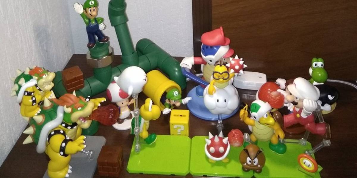 Un padre de México se viralizó por fabricarle a su hijo una lámpara de Super Mario Bros