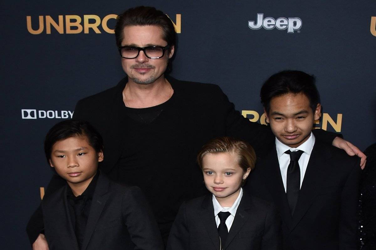 Brad Pitt Familia