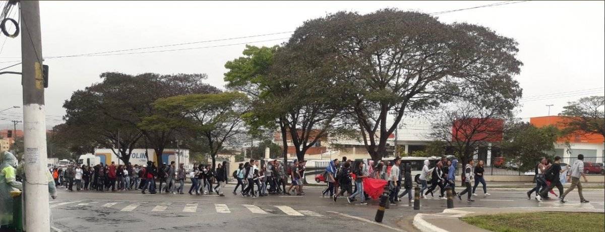 Protesto estudantes São Mateus