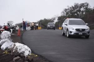 Horas después de habilitar la RN-14, restringen paso por descenso de lahar