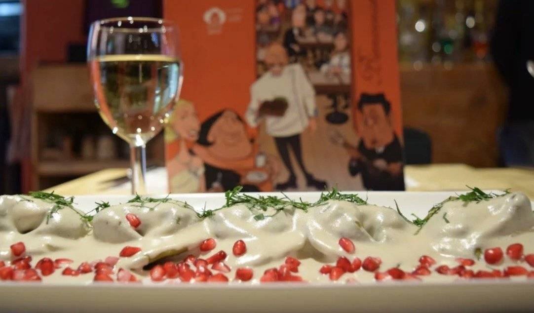 ravioles en nogada
