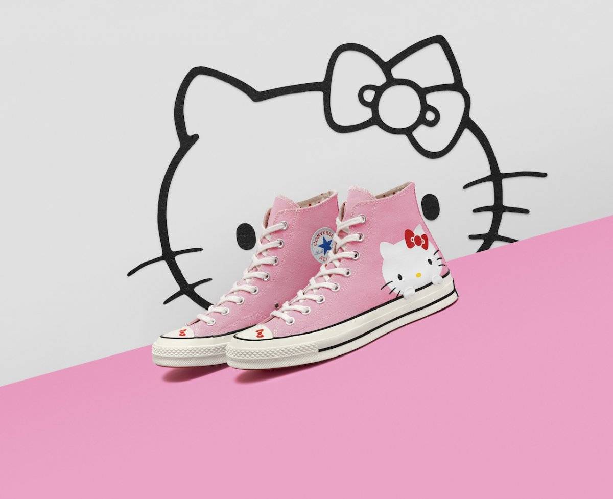 converse x hello kitty