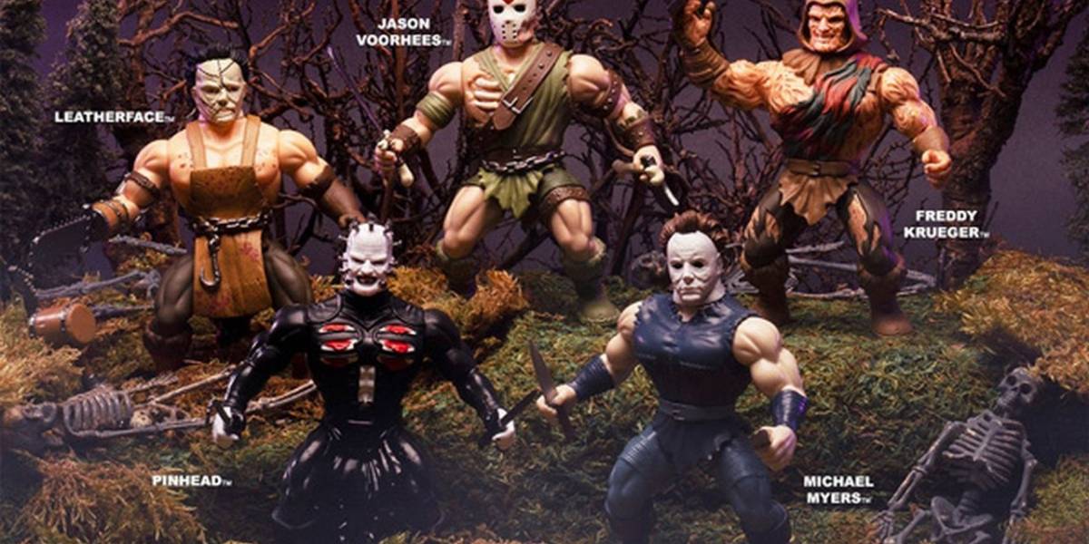 Funko combina a iconos del terror con figuras de He-Man en su línea Savage World