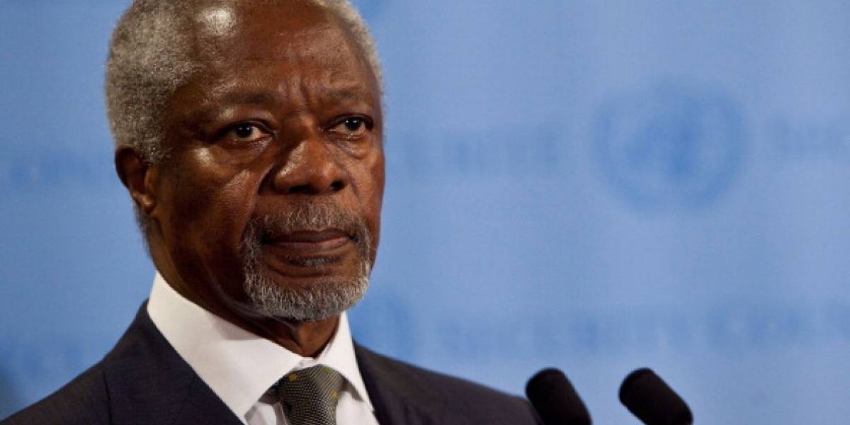 Muere Kofi Annan, ex secretario general de la ONU
