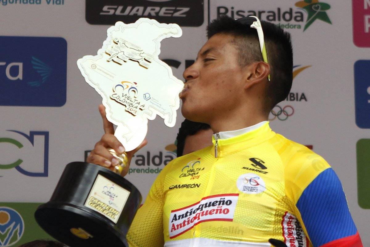 ¡El número 1¡ Jonathan Caicedo primer ecuatoriano en triunfar en la ‘Vuelta a Colombia’