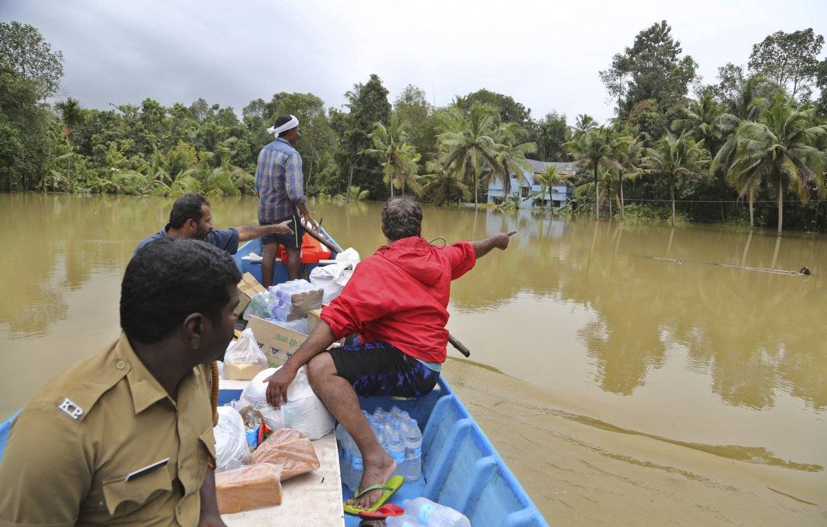 Inundación India Kerala