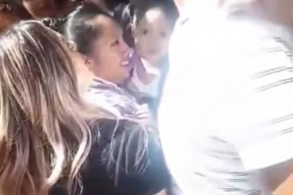 Galilea se hizo de palabras con una señora en un mercado