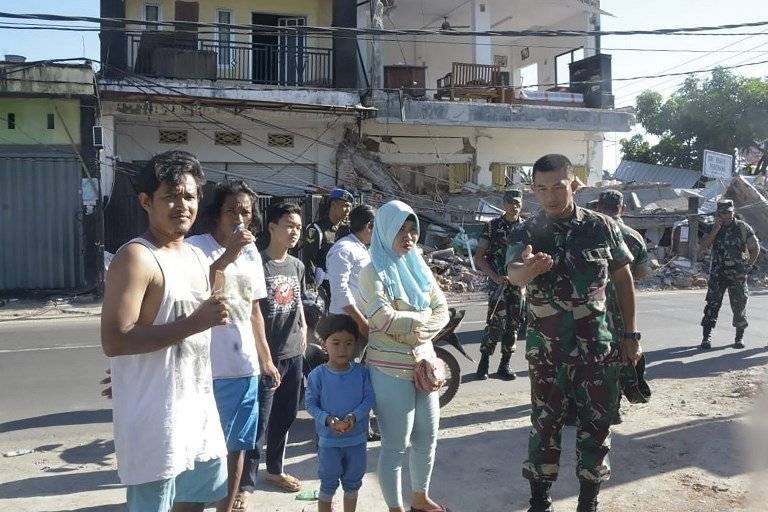 Terremoto en Indonesia