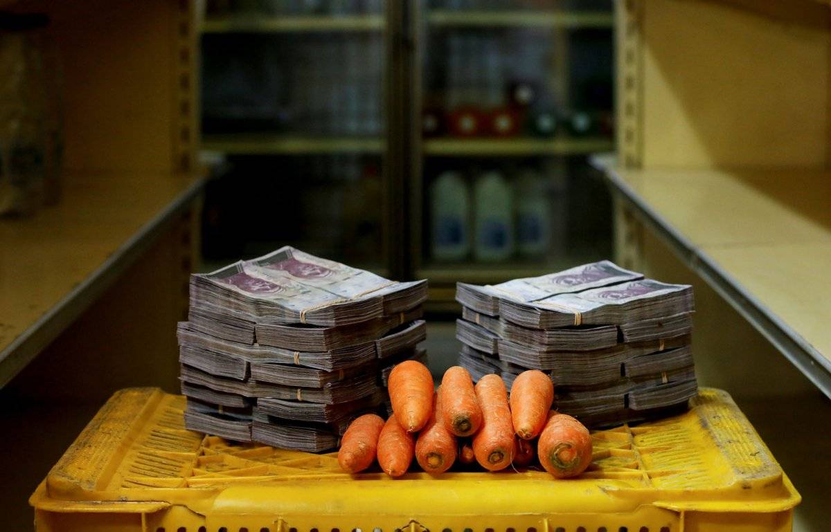 Un kilo de zanahorias = 0,46 dólares