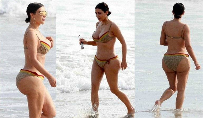 Kim Kardashian trasero