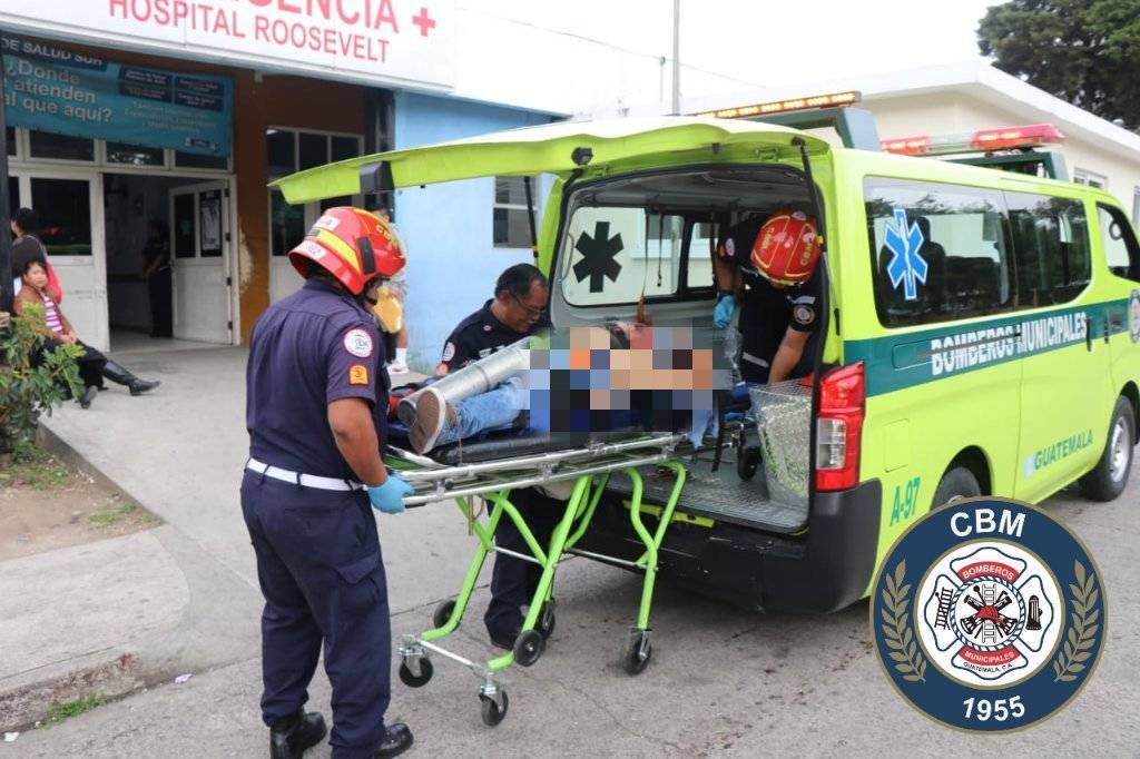 herido por ataque armado en zona 10