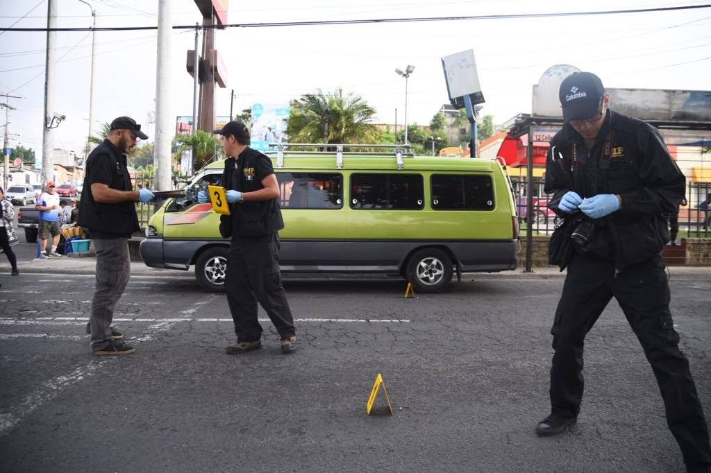 piloto de microbús asesinado en zona 18