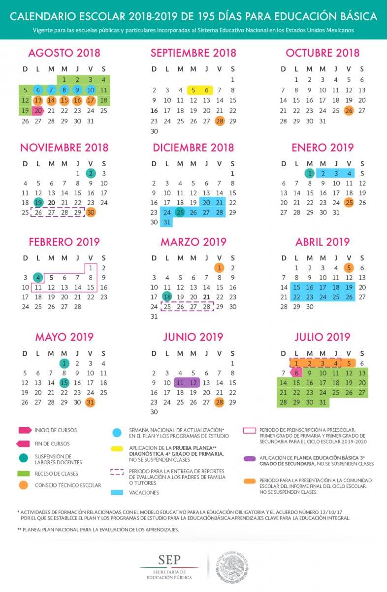 Calendario escolar