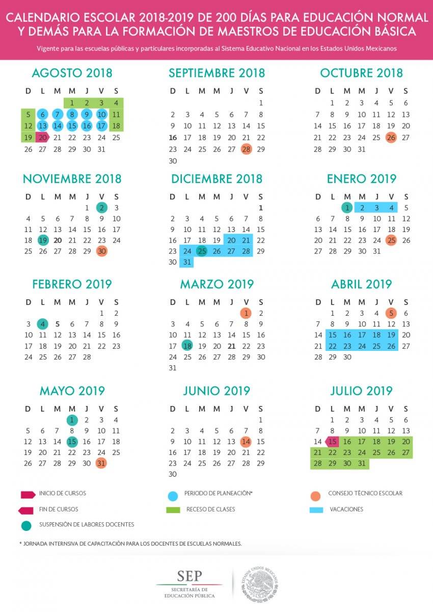 Calendario escolar