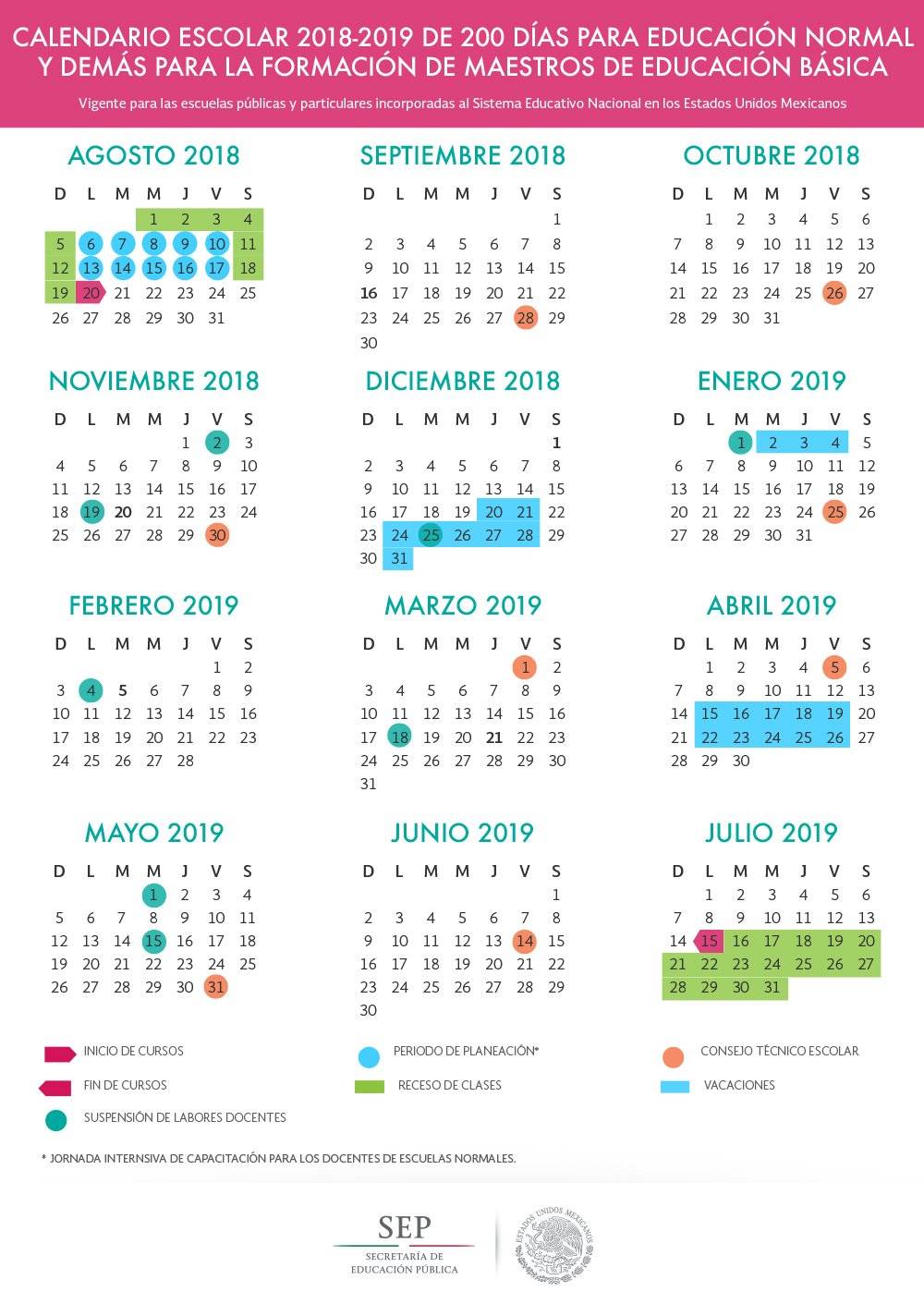 Calendario escolar