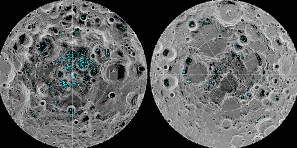Confirmado por la NASA: ¡Sí, hay hielo en la Luna!