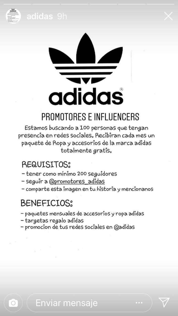 Promoteres Adidas