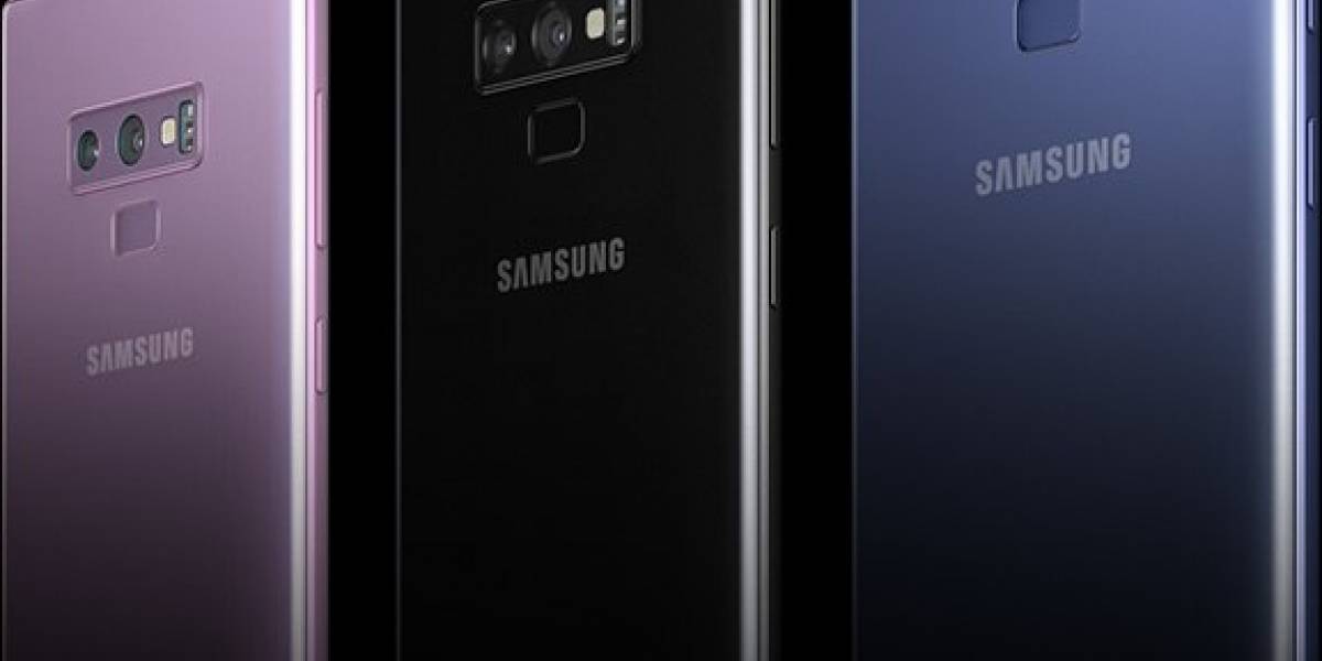 Hoy es el lanzamiento del Samsung Galaxy Note 9 en Chile y este es su precio y disponibilidad