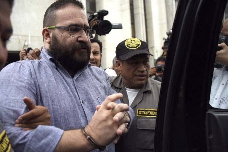 Javier Duarte en Guatemala