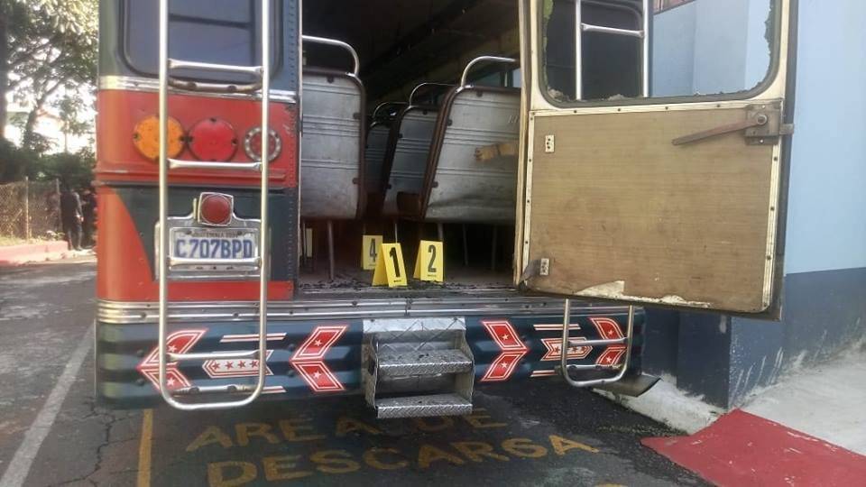 asalto a bus en Escuintla